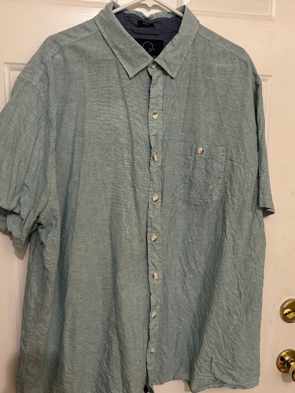 Even Tide, XXXL, light blue, short sleeve shirt